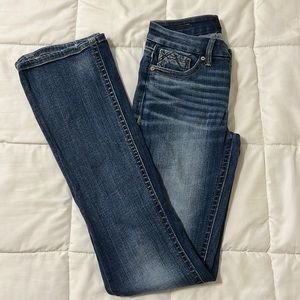 Buckle Black Bootcut Jeans